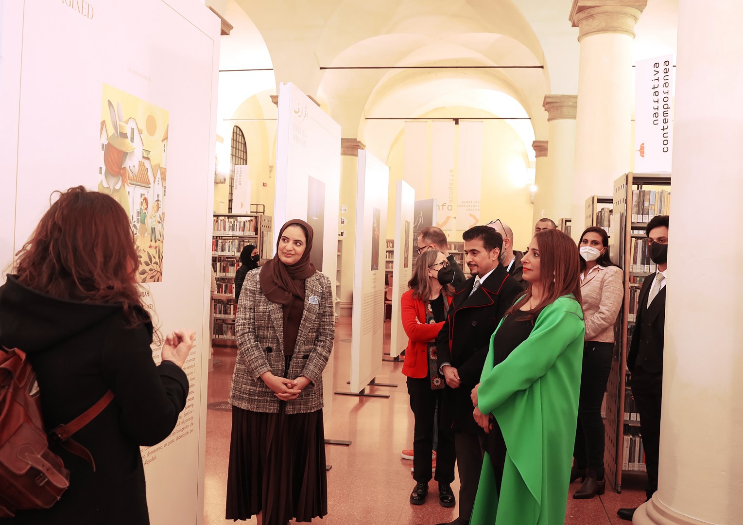 Bodour Al Qasimi Inaugurates ‘Folktales Reimagined’ Exhibition In Italy ...