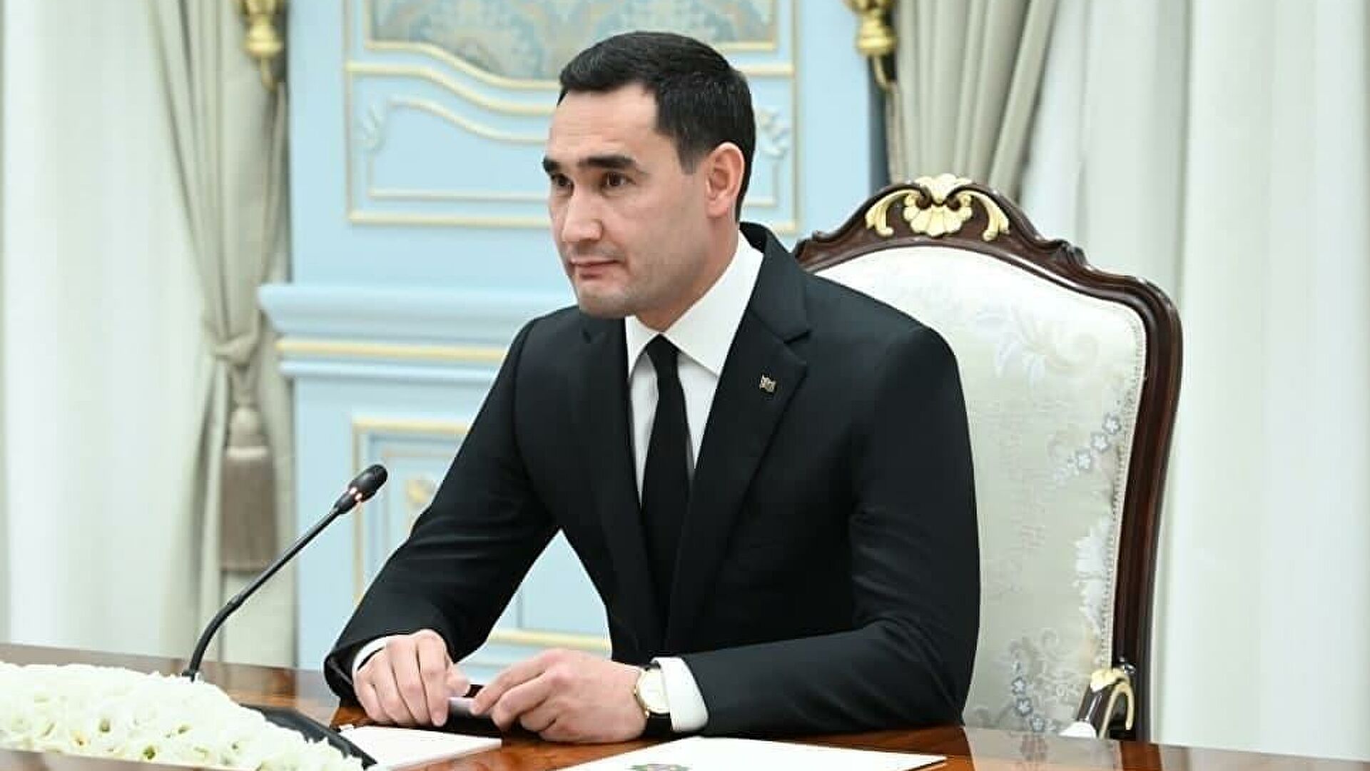 The President of Turkmenistan congratulated the President of Georgia ...