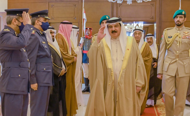 Bahrain's King departs for Jeddah