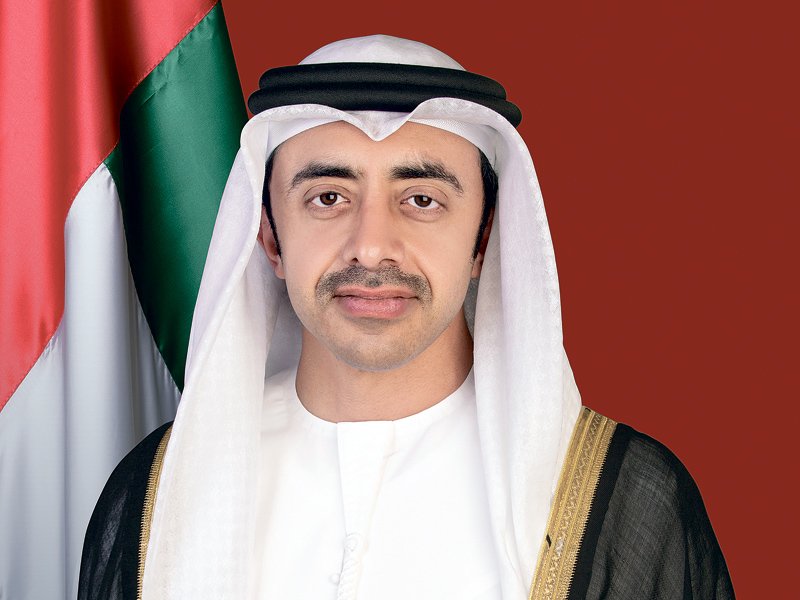 UAE FM meets Russian FM at UN headquarters