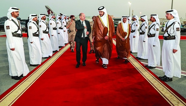 German Chancellor ends Doha visit