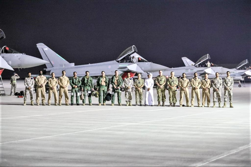 12 Squadron jets arrive in Qatar to support air security during World Cup