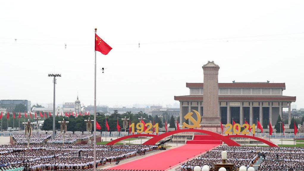 Xi expounds on three major events over past decade