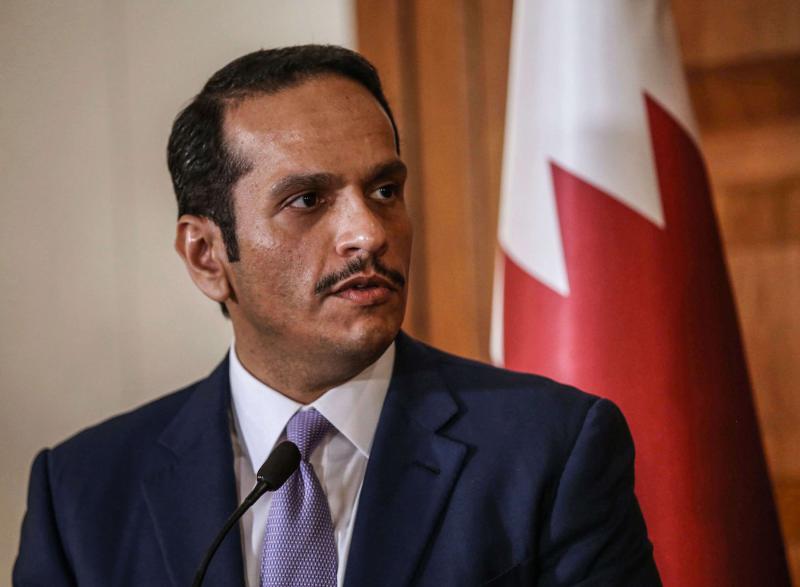 Qatari Foreign Minister reviews ties with Chinese counterpart