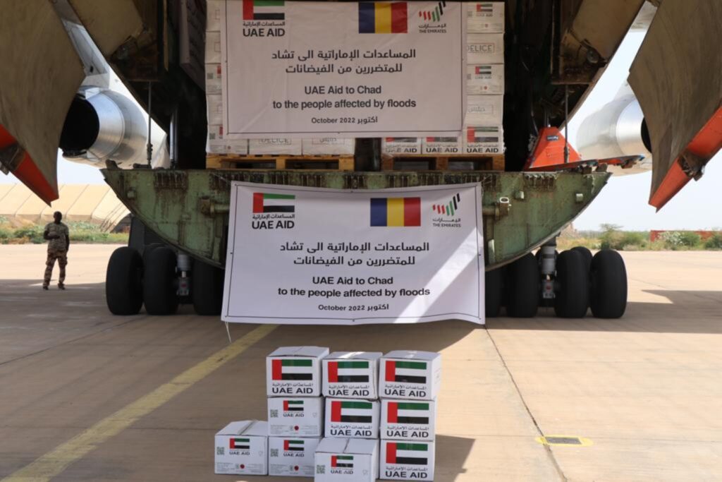 UAE sends food items to flood affected people in Chad