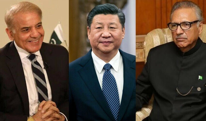 Xi's re-election as CPC Gen. Secretary, Pakistan's President, PM felicitate