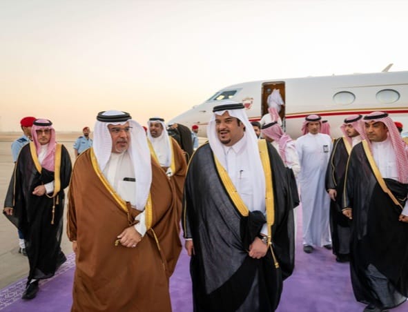 Bahrain's Crown Prince And Prime Minister Arrives In The Kingdom Of ...