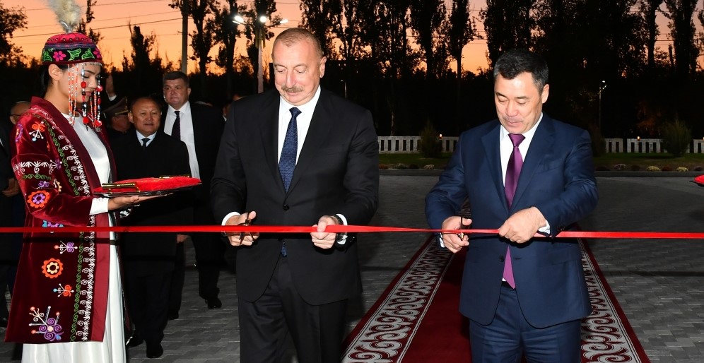 Azerbaijan-Kyrgyzstan Friendship Park inaugurated in Bishkek