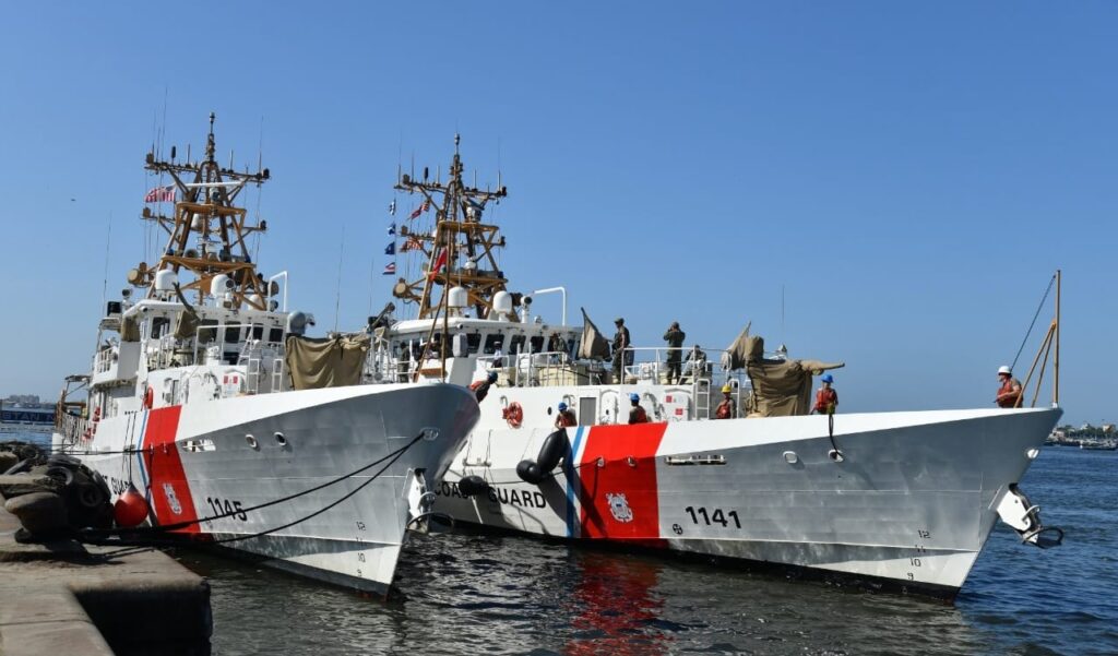 US coast guard ships visit Karachi and conduct maritime exercises with PN & PMSA