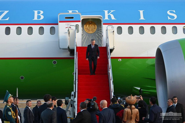 arrives in Astana