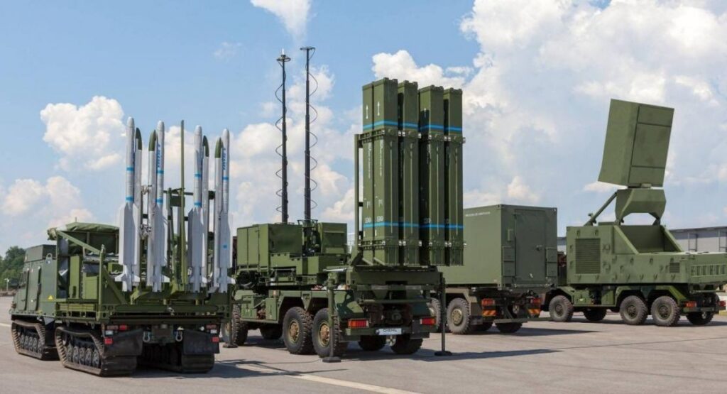 Ukraine receives German air defense weapon system Iris-T