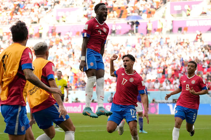 Costa Rica beats Japan by 1-0