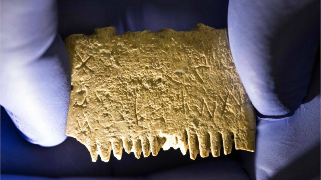 Israel archaeologists find ancient comb with ‘full