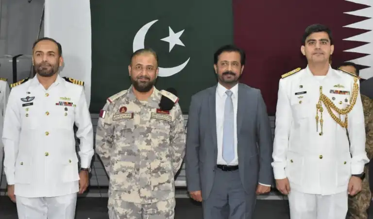 Pakistan Navy Ship visits Qatar for maritime security