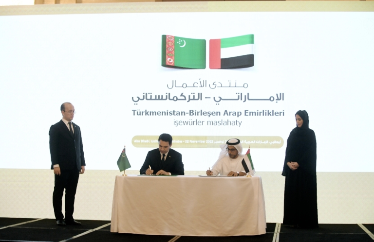 Turkmenistan’s President praises economic ties with UAE