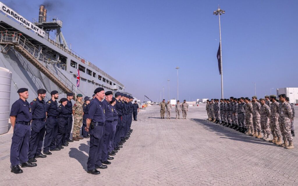 Two British ships arrive in Doha for World Cup security