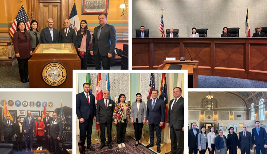 Uzbekistan’s parliamentary delegation visits US