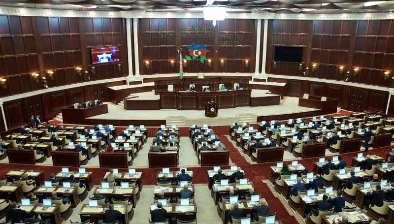 Azerbaijan's Milli Majlis congratulates President and First VP on Victory Day