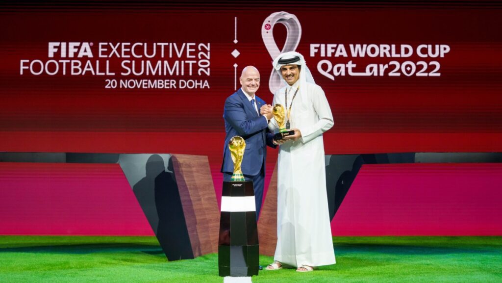 Amir of Qatar participates in FIFA Executive Football Summit