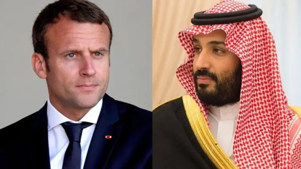 MBS, French President discuss Middle East security