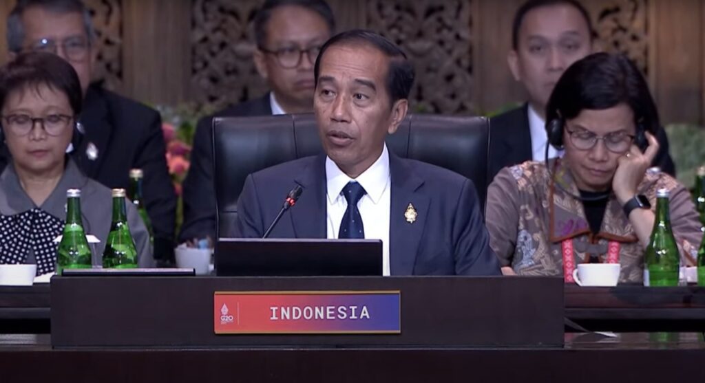 President Jokowi calls for cessation of war at G20 Summit 3rd session