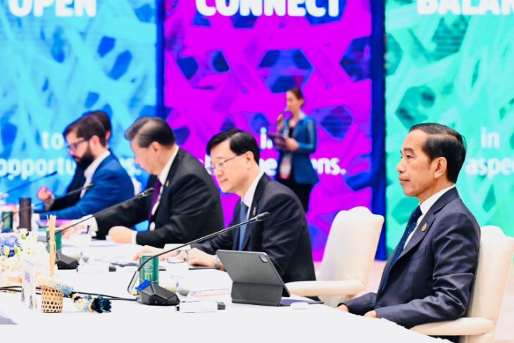President Jokowi calls on leaders of member countries of APEC for concrete cooperation in global crises