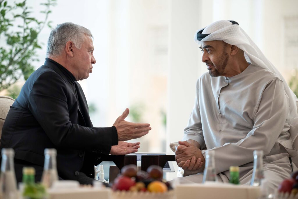 UAE President, King of Jordan hold talks to discuss bilateral ties