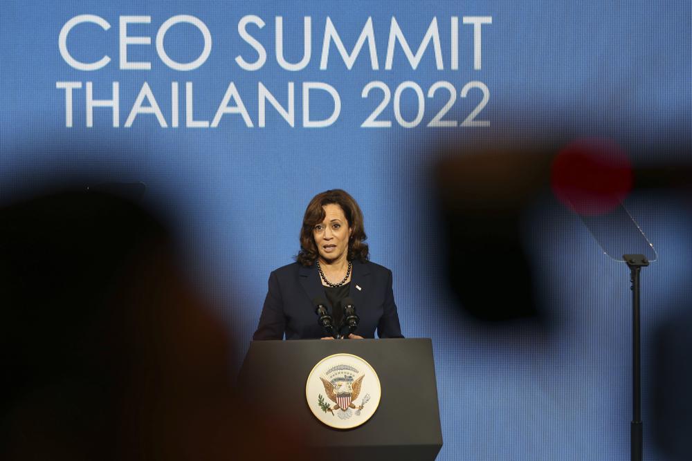 VP Kamala Harris assures Asian leaders US is "here to stay"