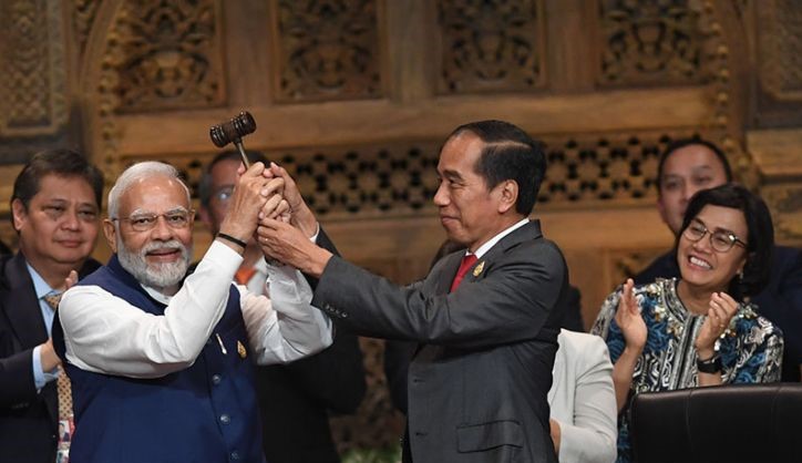 Indonesia hands over G20 Presidency to India