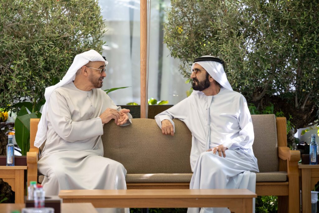 President of UAE meets Mohammed bin Rashid Al-Marmoom Majlis in Dubai