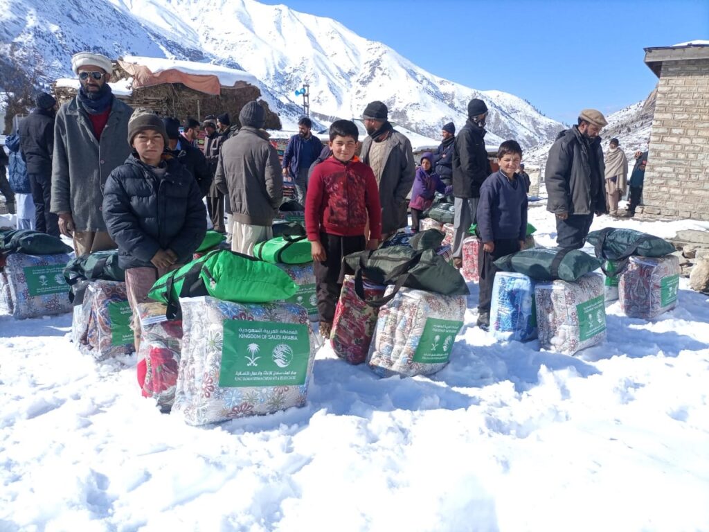 King Salman Relief Centre starts distribution of winter relief in Pakistan