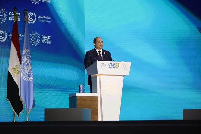 Egypt seeks shift to green economy, says President El-Sisi at COP27