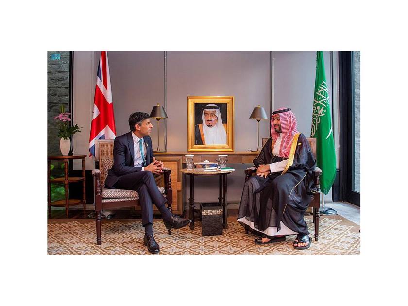 Saudi Crown Prince, UK PM discuss latest regional, international developments in Bali