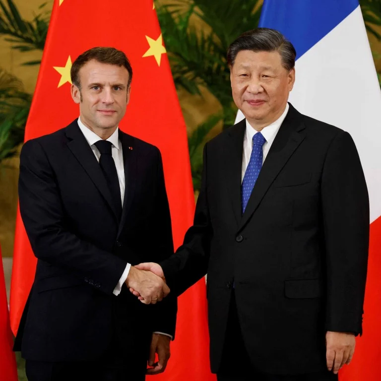 Xi, Macron discuss China-France ties in Bali