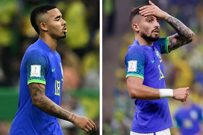 Brazil's Jesus and Telles