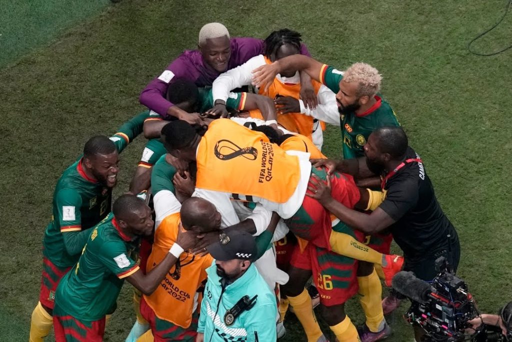 Cameroon beats Brazil by 1-0