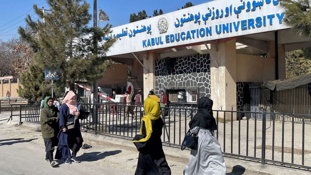 Taliban ban women to attend university in Afghanistan