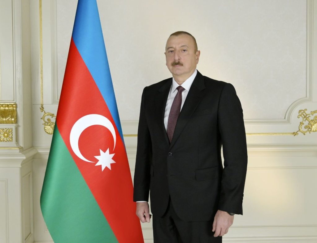 President of Azerbaijan arrives in Romania