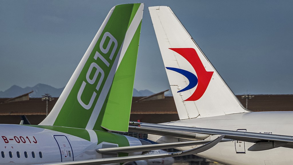China Eastern Airlines receives first C919 jet