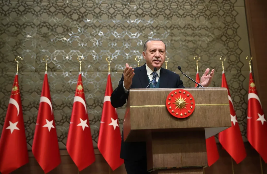 President Erdogan extends Christmas greetings