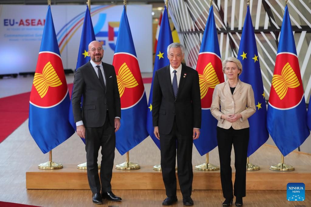EU pledges 10-billion-euro infrastructure investment in Southeast Asia