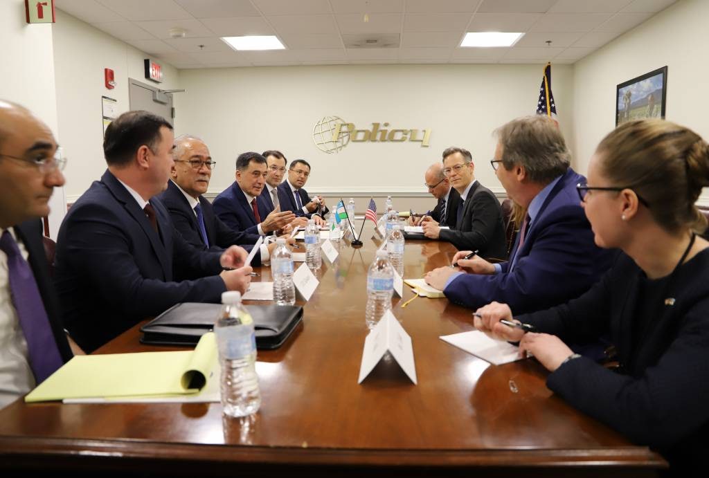 Uzbek Foreign Minister holds talks with US Deputy Secretary of Defense