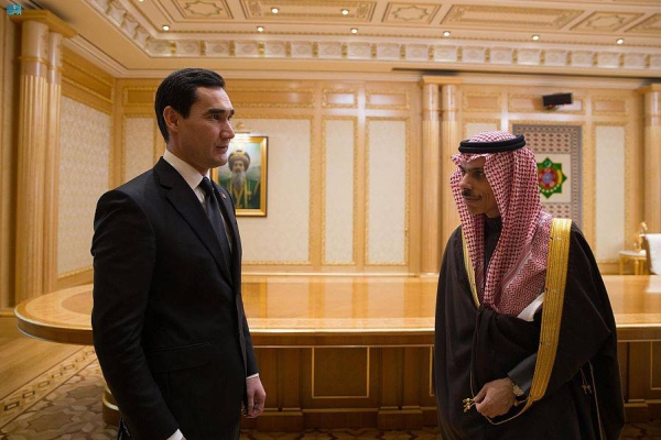 Saudi FM holds key talks in Turkmenistan