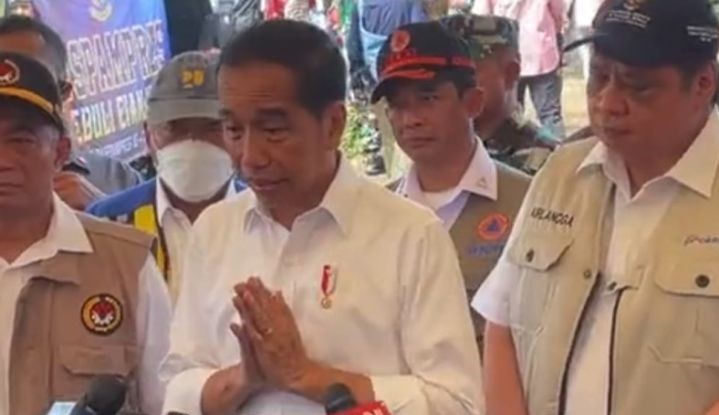 President Jokowi ensures construction of houses for quake victims