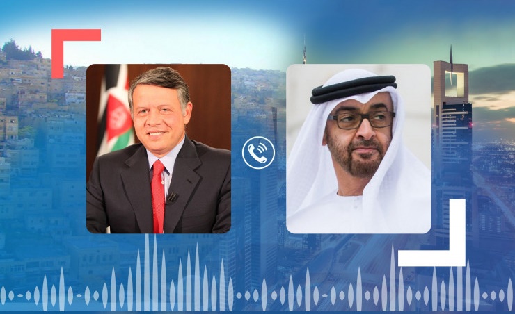 President of UAE, King of Jordan discuss bilateral relations