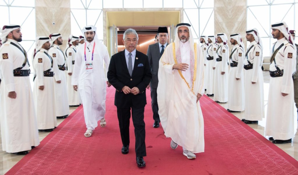 King of Malaysia arrives in Doha to attend FIFA World Cup Qatar 2022