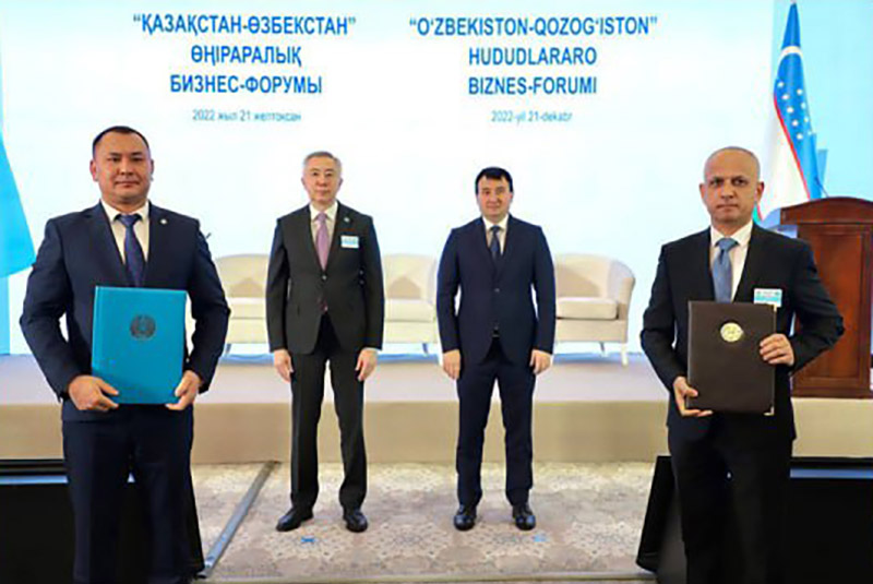 Kazakhstan, Uzbekistan sign agreements for more than $3 billion