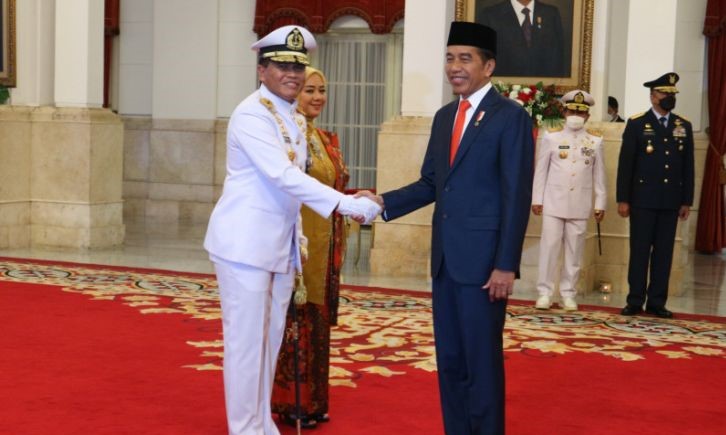 President Jokowi appoints Muhammad Ali as Indonesian Navy chief of staff