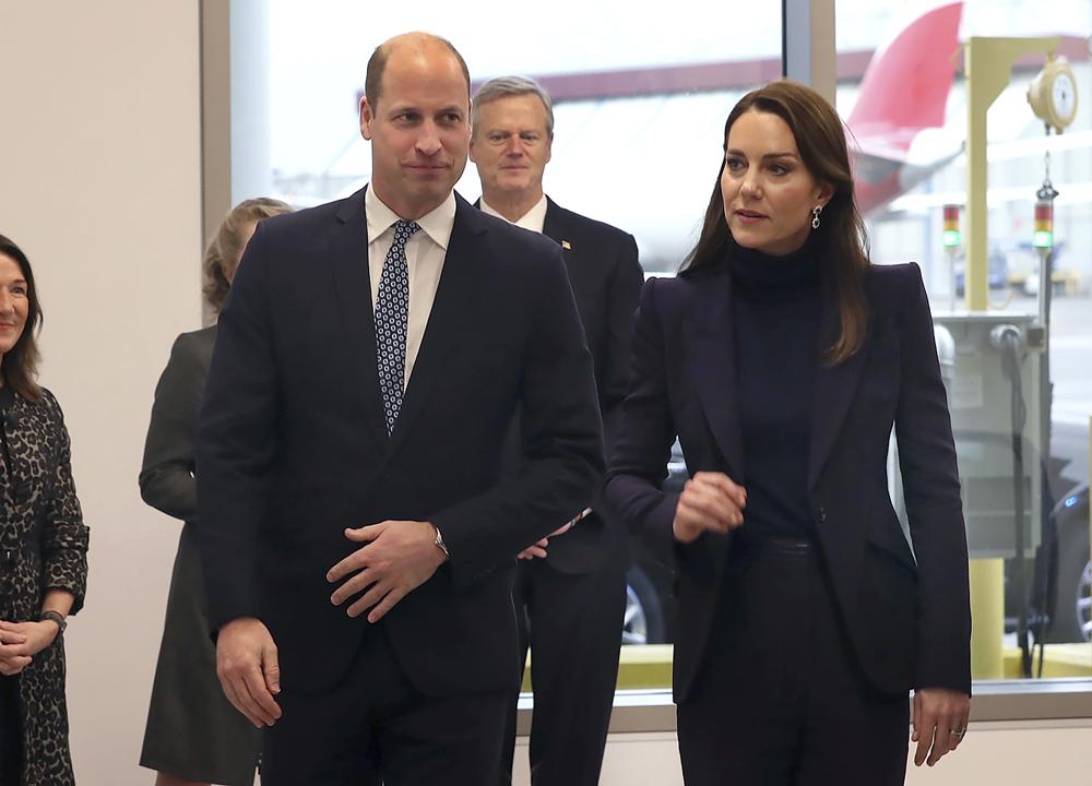 Prince and Princess of Wales arrive in Boston