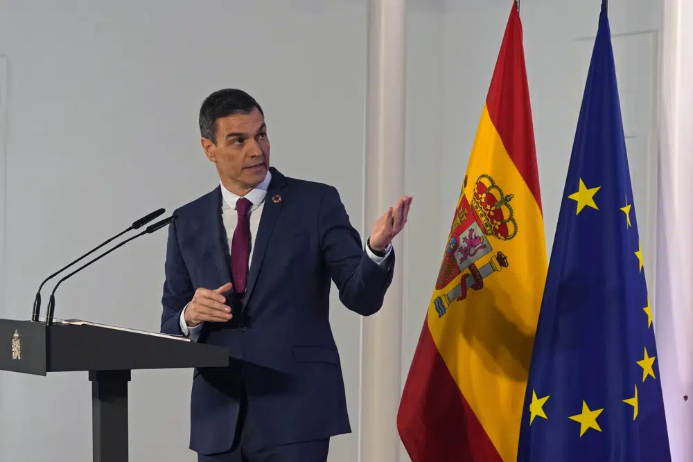 Spain announces to scrap VAT on staple foods in aid package